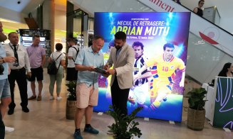 Adrian Mutu s-a întâlnit cu fanii din Cluj-Napoca înaintea meciului său de retragere