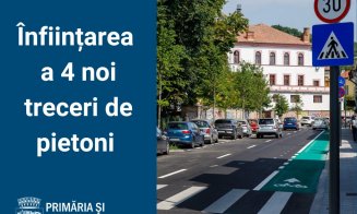 4 noi treceri pentru pietoni