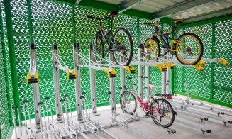 250 de locuri noi în parcările securizate de biciclete