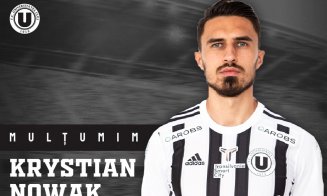FC Universitatea Cluj s-a despărţit de Krystian Nowak