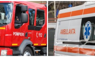 O butelie a EXPLODAT într-o casă din Cluj-Napoca! Un tânăr cu arsuri pe mâini și picioare, transportat la spital