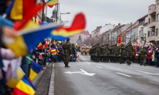 Parada militară de 1 Decembrie, la Cluj-Napoca: 300 de militari, cu 50 de mijloace tehnice. Aeronave militare vor survola orașul
