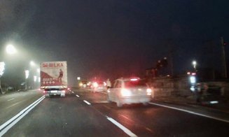 ACCIDENT în judeţul Cluj: Microbuz răsturnat şi victimă cu multiple traumatisme