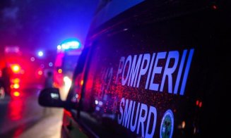 Accident grav pe un drum din Cluj: Trei victime după ce o mașină s-a răsturnat
