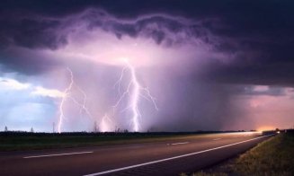  Fenomene Meteo Periculoase - Cod Portocaliu de Furtună în Județul Cluj!