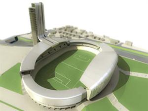 Turnul de la stadion, finanţat pe modelul Iulius Mall