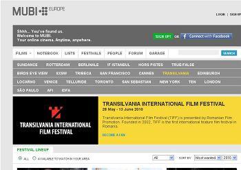 TIFF. Şapte dintre filme pot fi văzute şi online