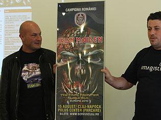 Iron Maiden vine la Cluj