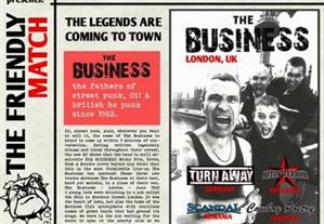 CONCERT. Punk cu The Business în Irish&Music Pub