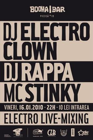 CULTURĂ. Muzică electronică în Booha Bar, vineri