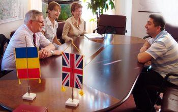 ADMINISTRAŢIE. Ambasadorul Marii Britanii, în vizită la Cluj