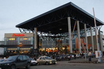 Accident la mall