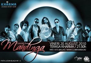 Mandinga concertează vineri în Kharma 