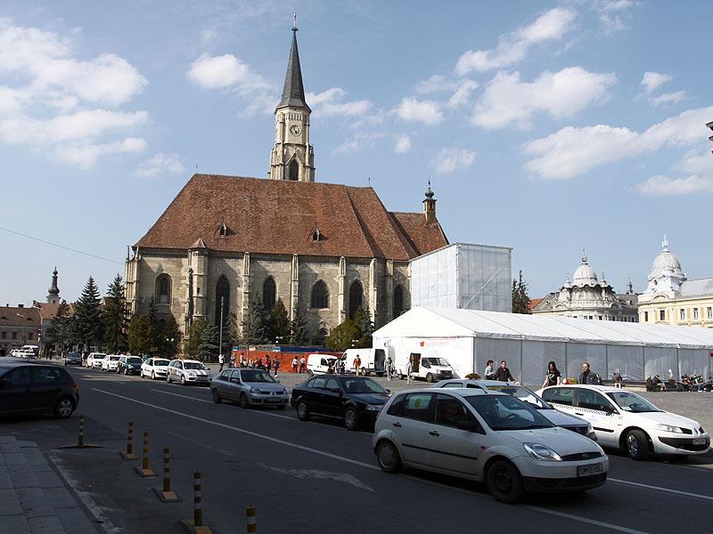 Proiectul “Piaţa Unirii – zonă pietonală” a eşuat