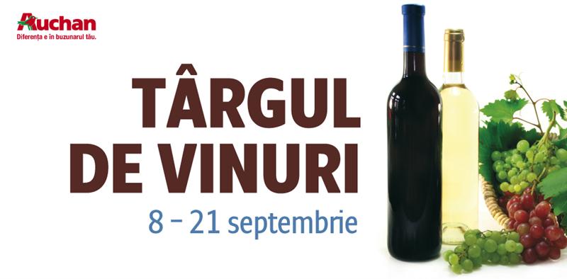 200 de soiuri de vinuri la un târg în Auchan