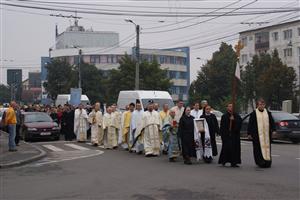 Pelerinaj greco-catolic în centrul oraşului