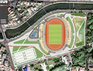 Construcţia Cluj Arena, transmisă live pe internet            