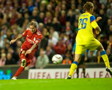 Liverpool - Steaua 4-1, în Europa League