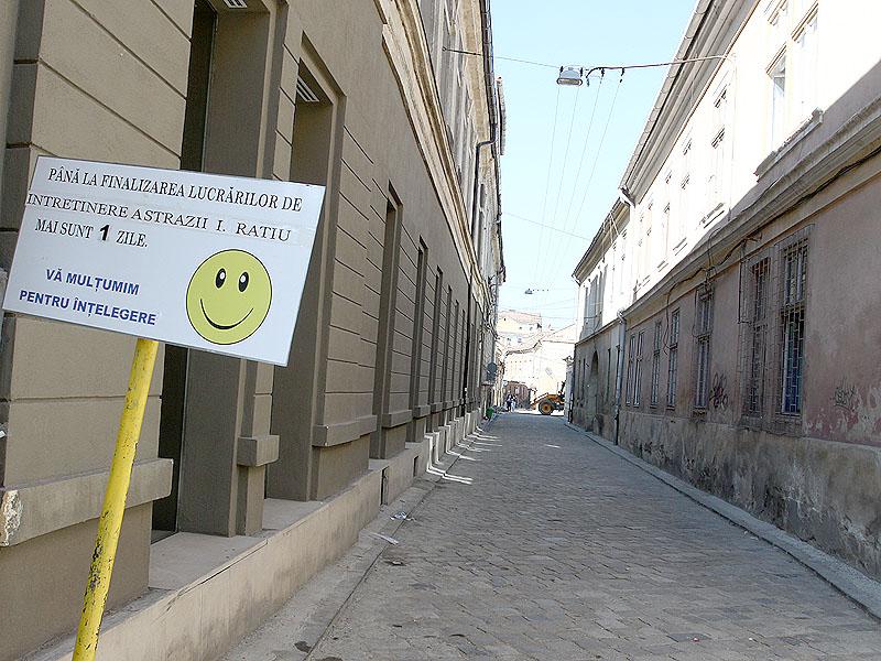Pietonala Raţiu se deschide astăzi circulaţiei   