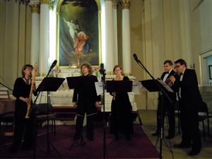 Concert aniversar în biserică pentru Flauto Dolce