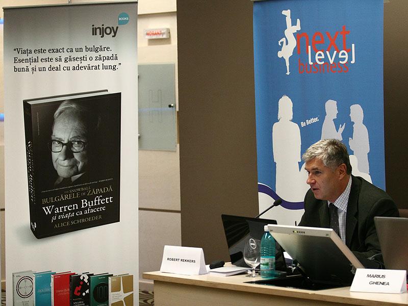 Rekkers l-a lansat pe Warren Buffett la Cluj