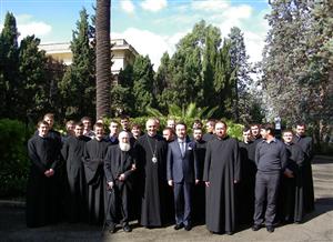 Vizita la Colegiul “Pio Romeno” a noului ambasador al României la Vatican