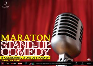 Maraton de stand-up comedy cu 8 comedianţi din ţară la Diesel