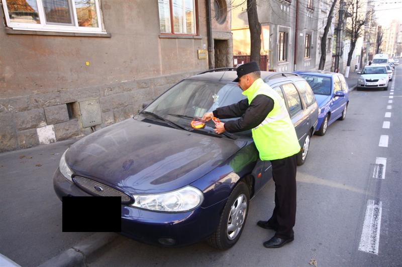 Şoferii care parchează ilegal, 