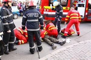 Accident grav pe strada Babeş FOTO
