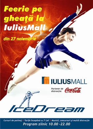Se deschide patinoarul de la Iulius Mall