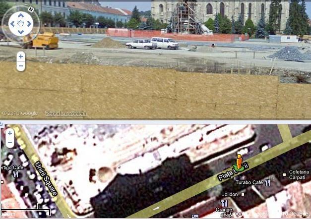 Pe Google Street View, puteţi vizita Clujul de acum un an şi jumătate
