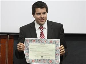 Markus Stoffel, Profesor Honoris Causa la Universitatea Babeş-Bolyai   