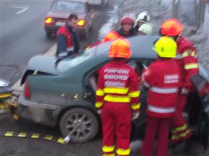 Accident pe Feleac, cu două persoane grav rănite GALERIE FOTO