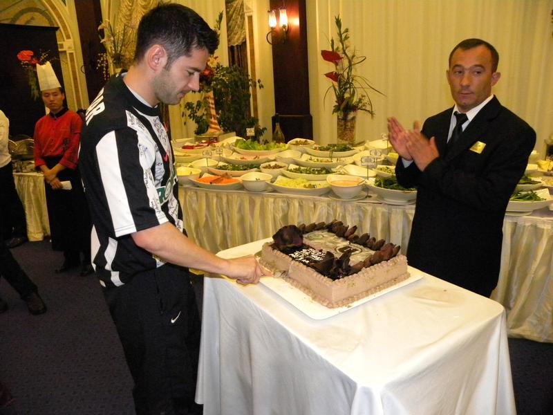 Păcurar, aniversat cu surprize în Turcia