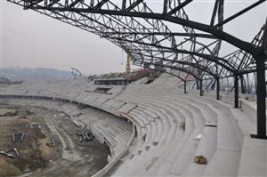 Tişe: infrastructura Cluj Arena e gata, urmează gazonul FOTO