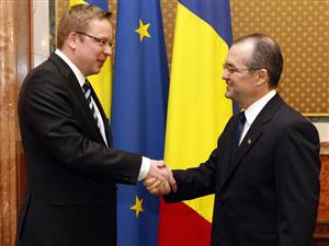 Premierul s-a întâlnit cu şeful fabricii Nokia Cluj 