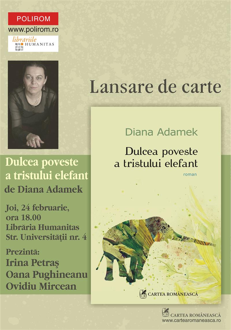 Carte despre un patiser care dă viaţă prăjiturilor, lansată joi la Humanitas