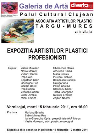 22 de artişti platici din Mureş expun la Diverta Universităţii