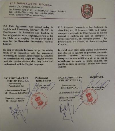 Peralta şi-a prelungit contractul cu CFR