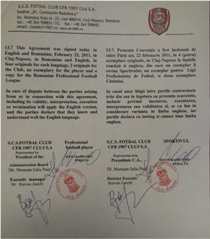 Peralta şi-a prelungit contractul cu CFR