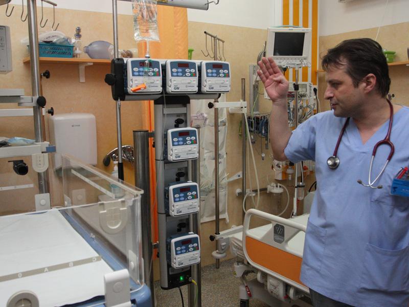 Aparate noi donate spitalului pentru copii 