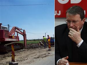 PSD Cluj: Sunt probleme la contractul pentru reabilitarea drumurilor judeţene 