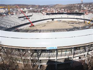 Încep lucrările la gazonul de pe Cluj Arena