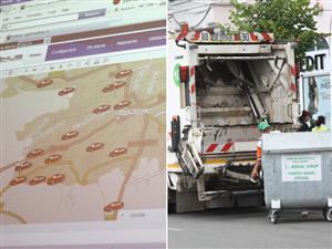 Clujenii pot urmări deplasarea maşinilor de gunoi de pe computer sau mobil