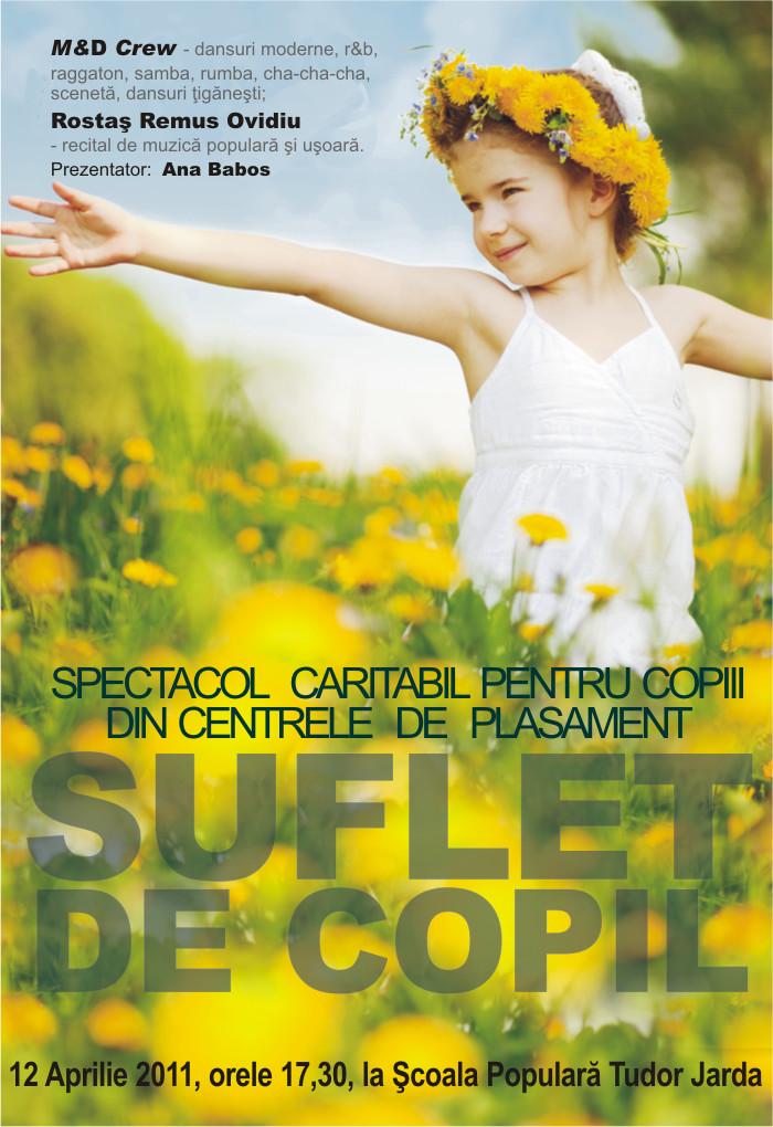 Spectacol caritabil pentru copiii din centrele de plasament