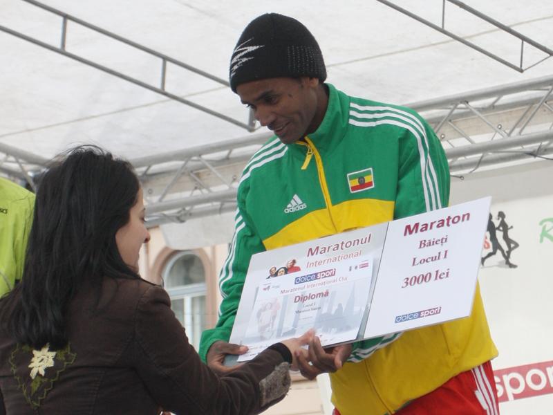 Sosit din “cornul” Africii, a câştigat Maratonul Internaţional Cluj-Napoca