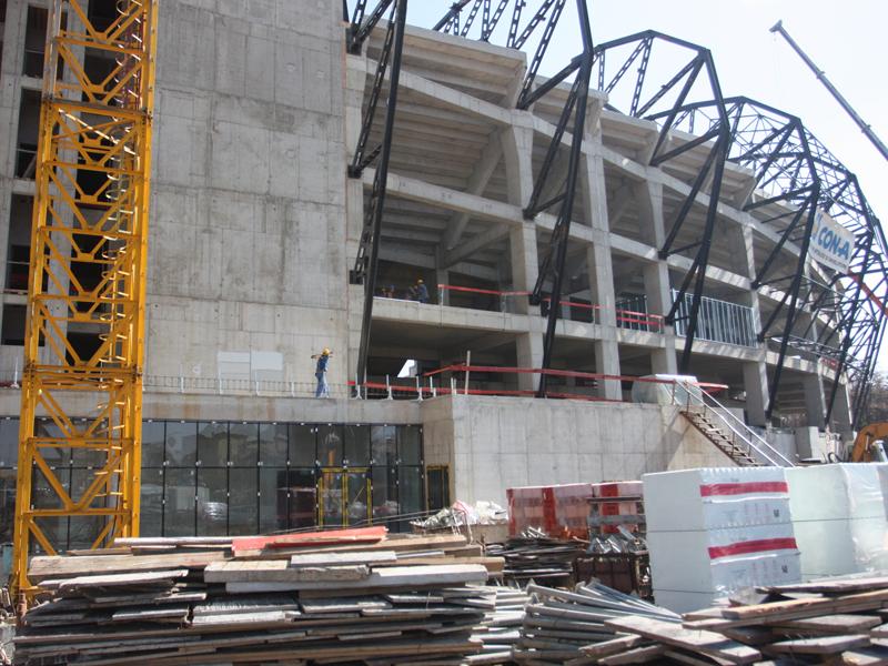 Proiectul pentru amenajarea exteriorului stadionului, scos la licitaţie     