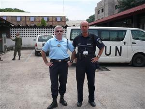 Un comisar clujean i-a instruit pe poliţişti în Congo     