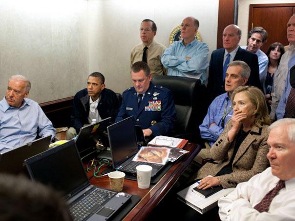 Obama a văzut la televizor asasinarea lui Osama