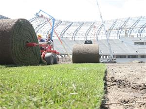 Se aşterne gazonul pe Cluj Arena GALERIE FOTO